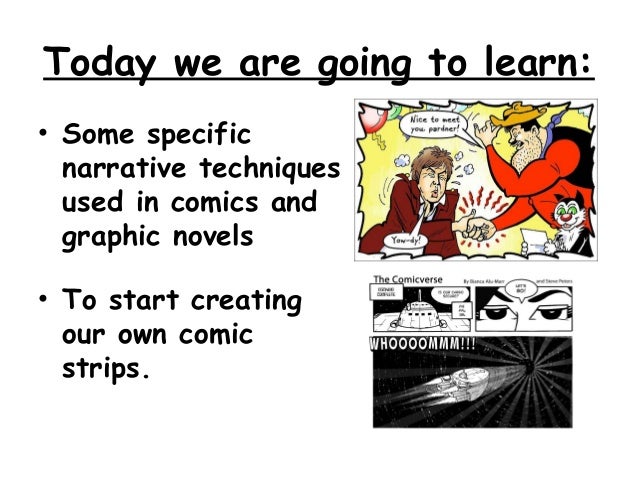 comic strip techniques Comic strip techniques